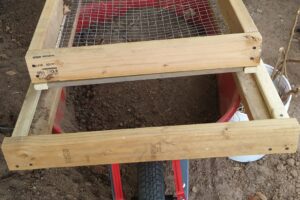 Make gardening easier with a soil sifter!